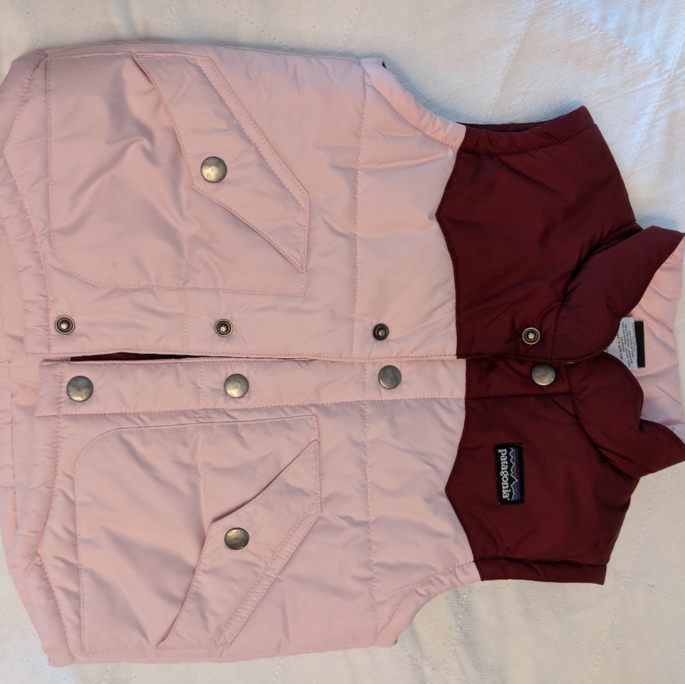 Patagonia puffy toddler vest